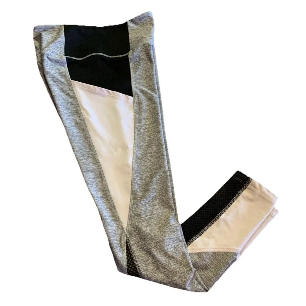 Pink Victoria's Secret Ultimate High Waist Yoga Leggings Spell Out Shiny Small/P